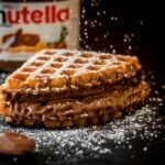 Milk Chocolate Waffle with Nutella Add on